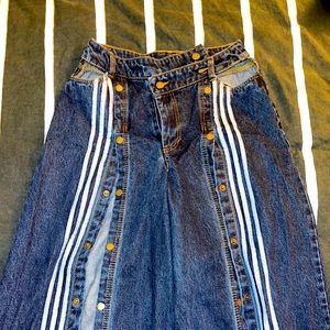 Ivy Park Wide Leg Denim Pants